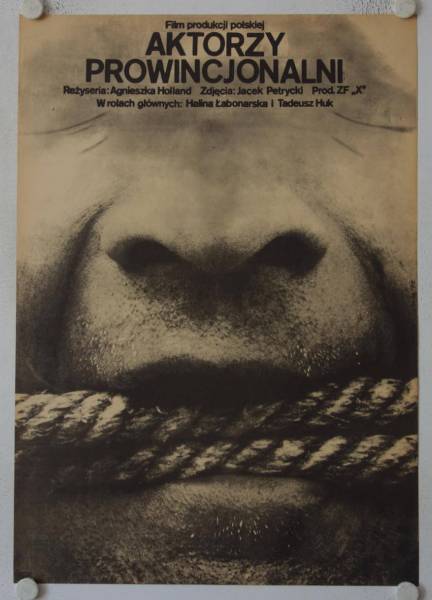 Provinzschauspieler originales polnisches Filmplakat